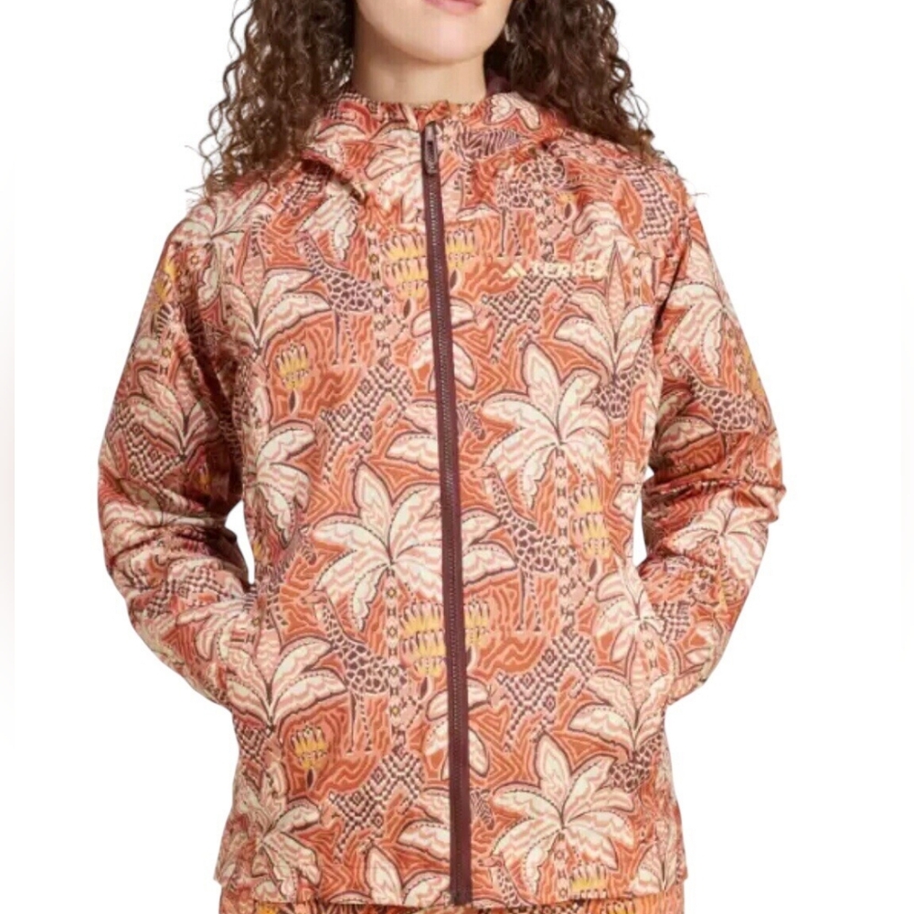 Adidas X Farm Rio Terrex Multi 2L Rain Jacket - Picture 2 of 3